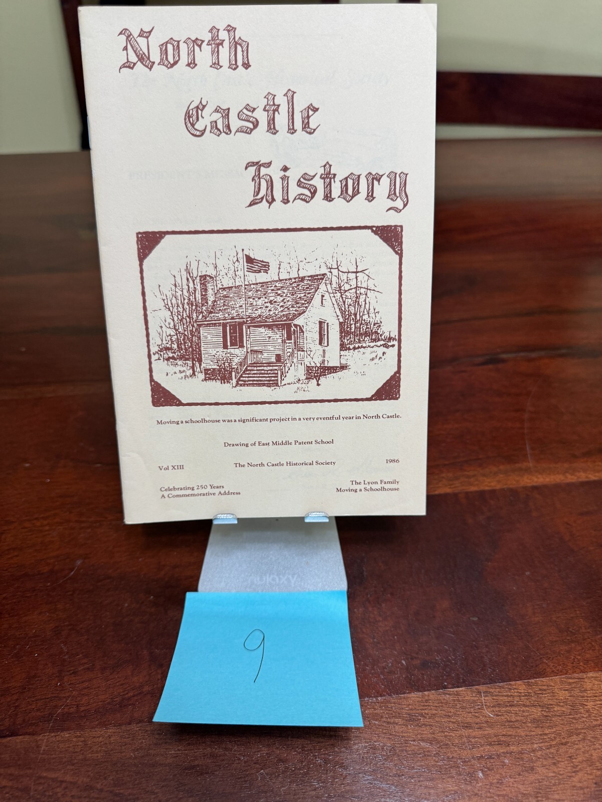 NORTH CASTLE NEW YORK (NY) HISTORY VOLUME 13 – 1986 BOOK