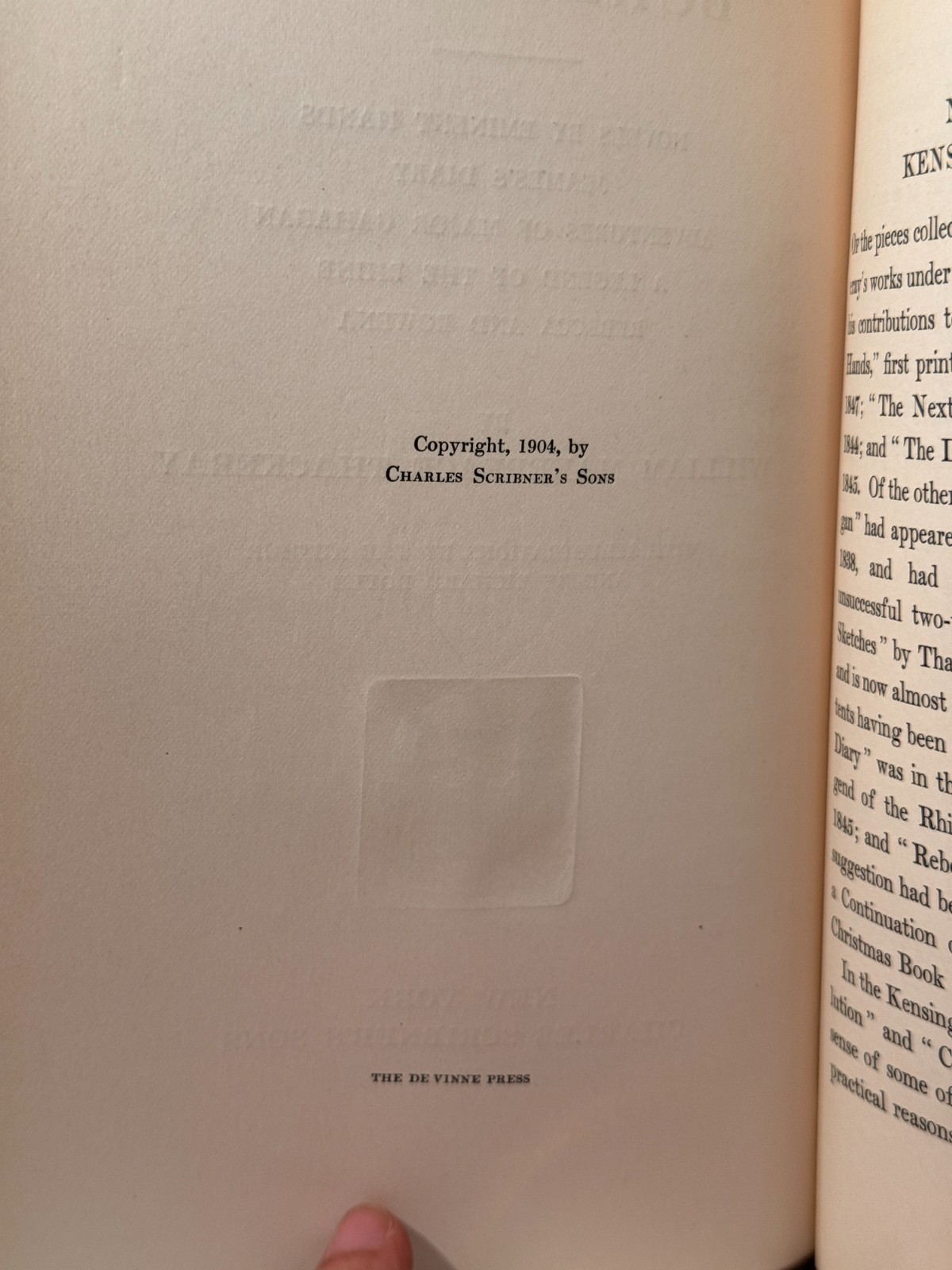 BURLESQUES – GAHAGAN ; REBECCA by William Makepeace Thackeray 3/4 Leather Bound