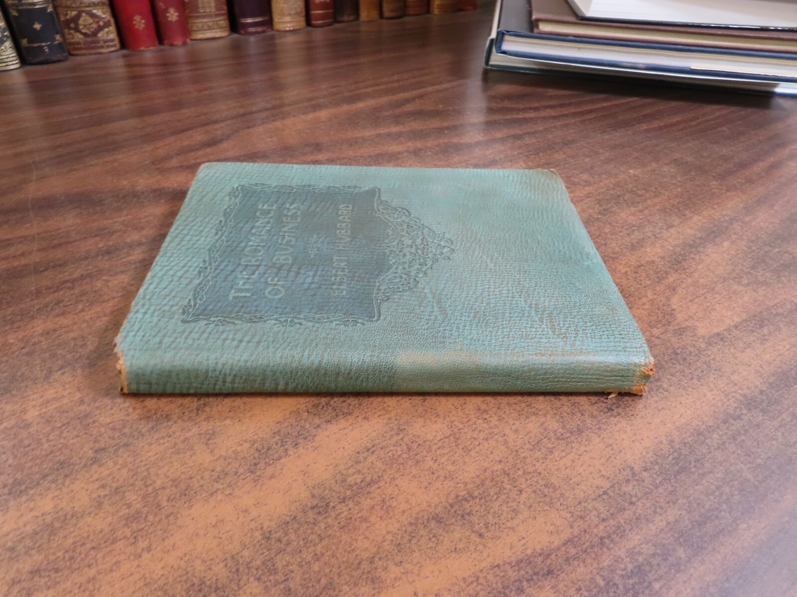 The Romance of Business Elbert Hubbard 1916 Roycrofters Bonded Leatherette