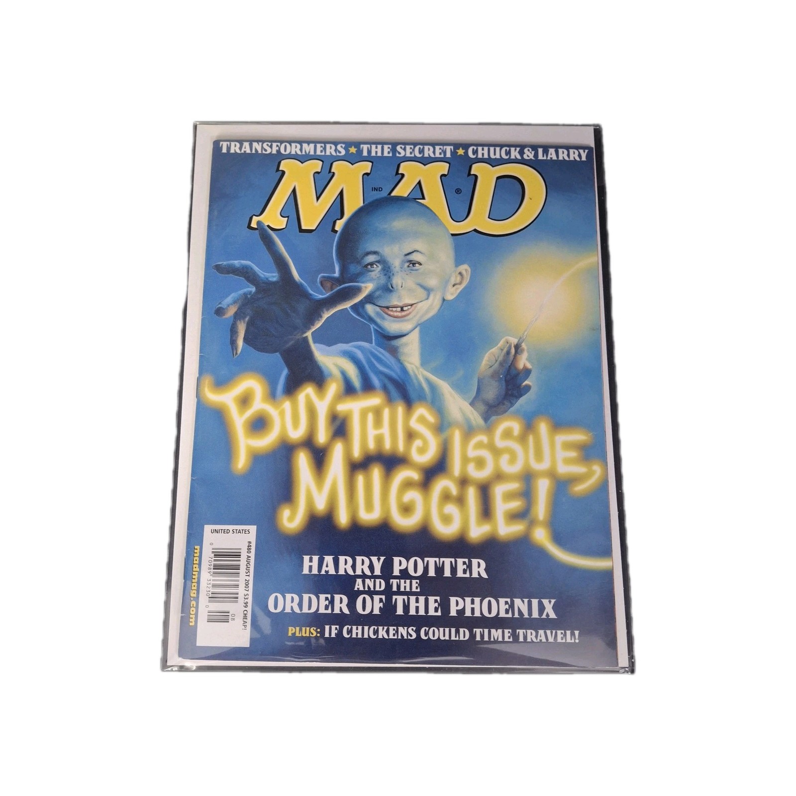 X4 MAD/Classic Magazine Lot HARRY POTTER Issue #1, 16,460,480, Comics