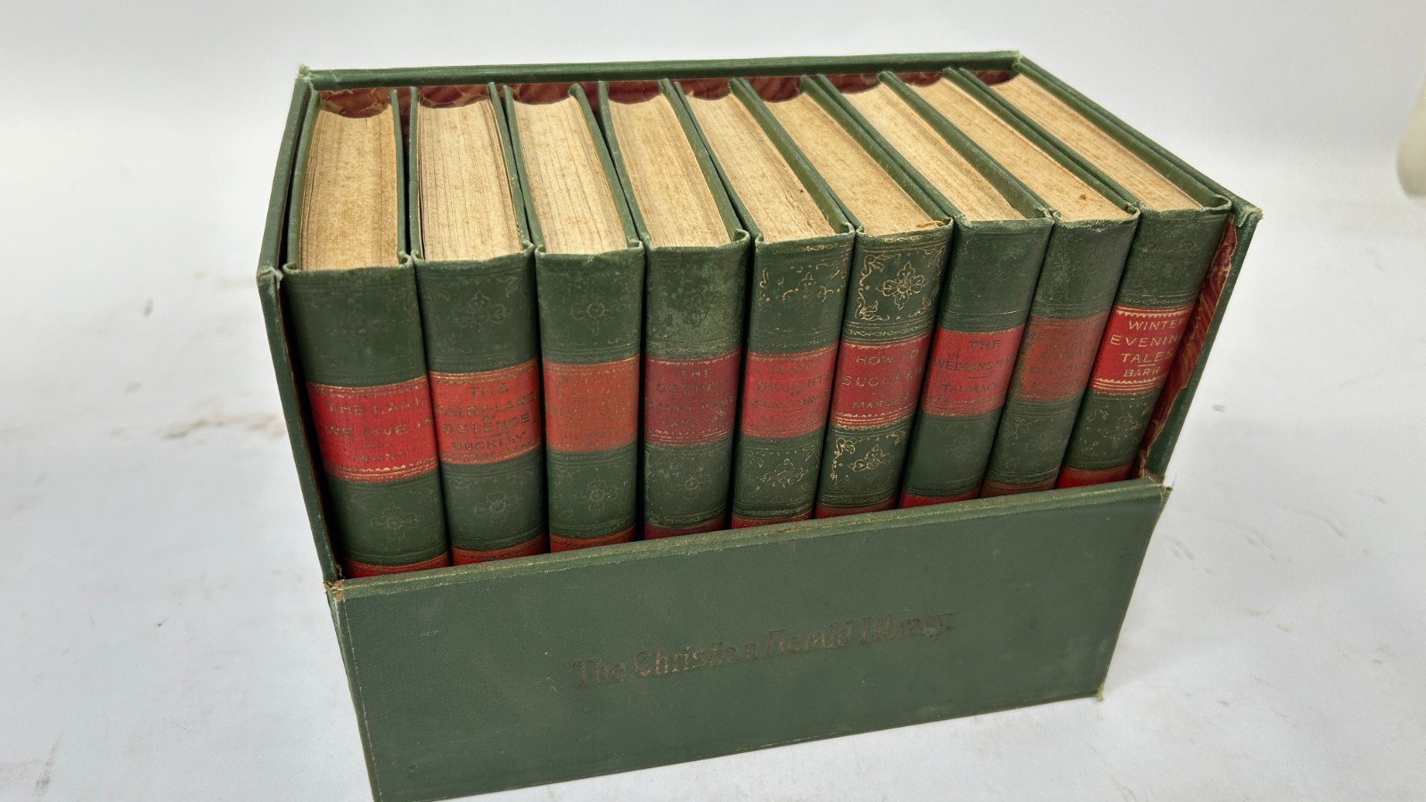 The Christian Herald Library; 9 Book Set