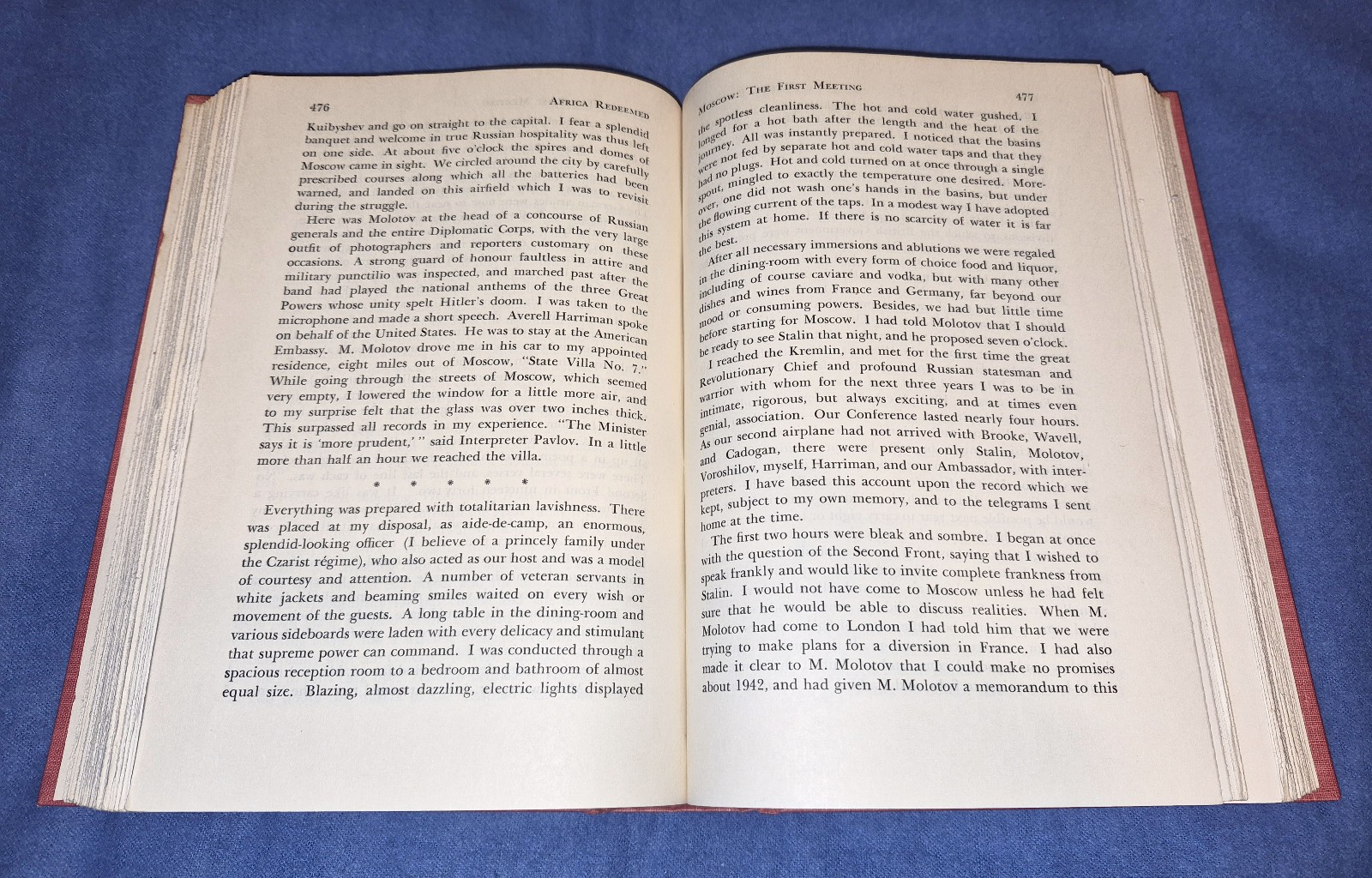 The Second World War by Winston S. Churchill – 6 Vol. set – Houghton Mifflin Co.