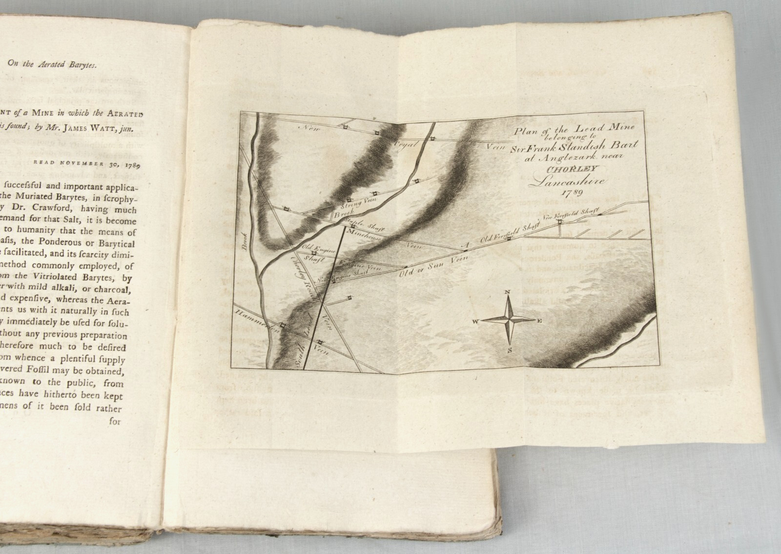 Strange phenomenon in 1790 science journal MANCHESTER plates Darwin + Banks