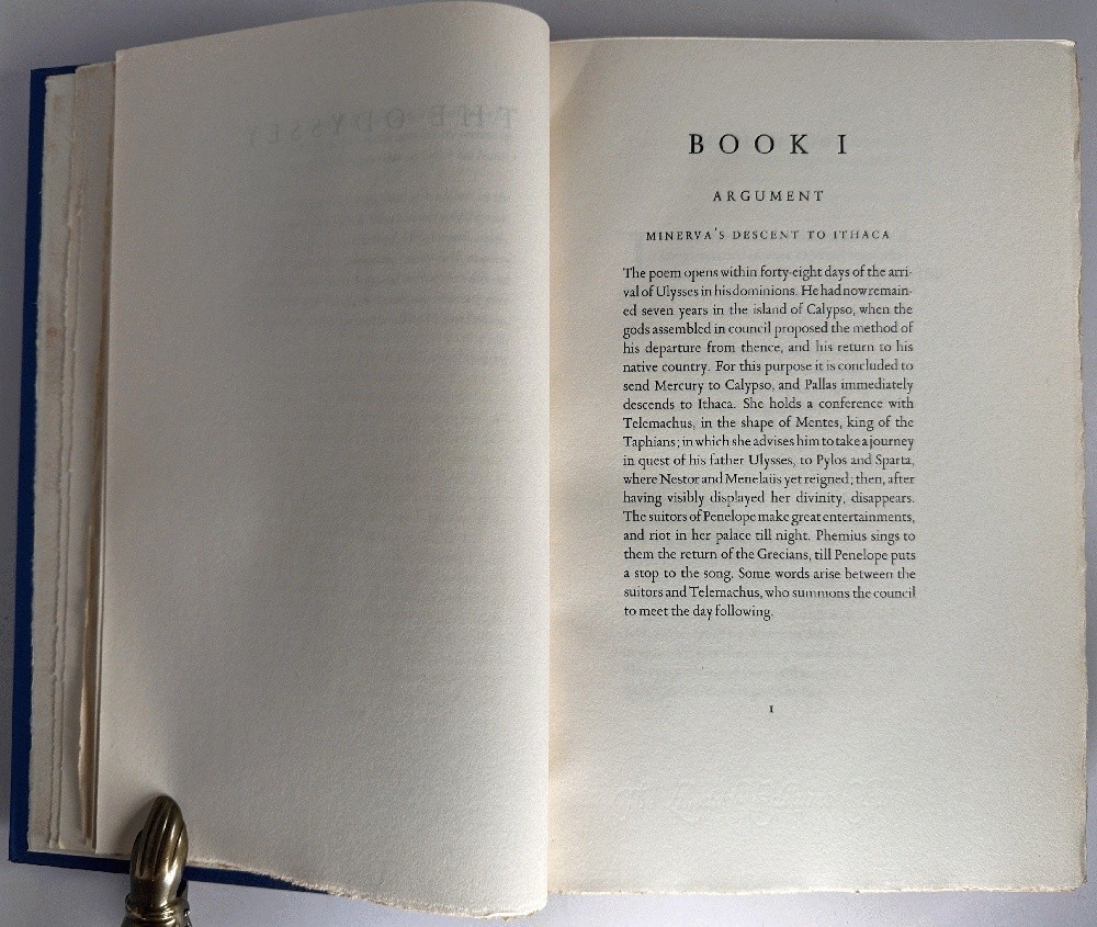 The Odyssey of Homer (Limited Editions Club 1931)
