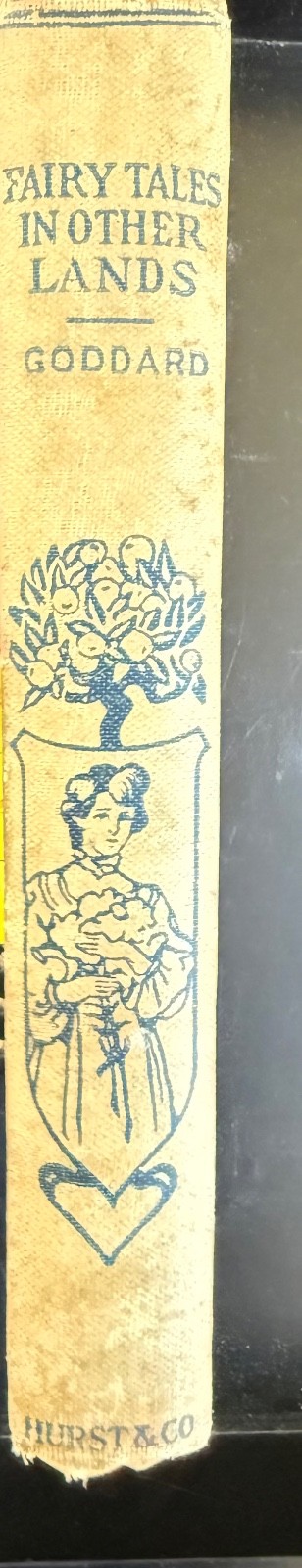 FAIRY TALES IN OTHER LANDS by JULIA GODDARD, ILLUSTRATED ANTIQUE HARDCOVER 1892