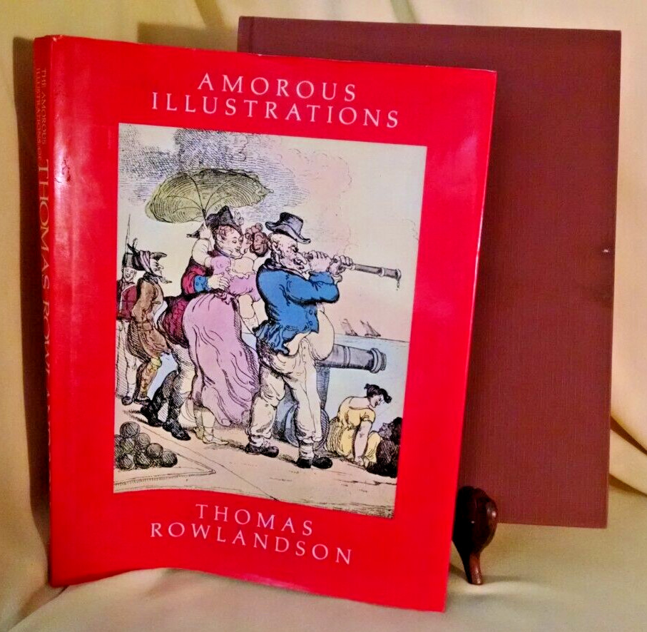 AMOROUS ILLUSTRATIONS OF THOMAS ROWLANDSON HC/DJ BIBLIOPHILE BOOKS 1983 LONDON.