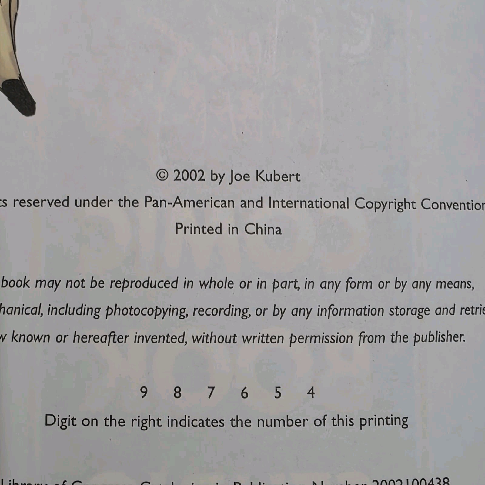 Joe Kubert’s Comic Book Studio Instruction Book Paperback 2002