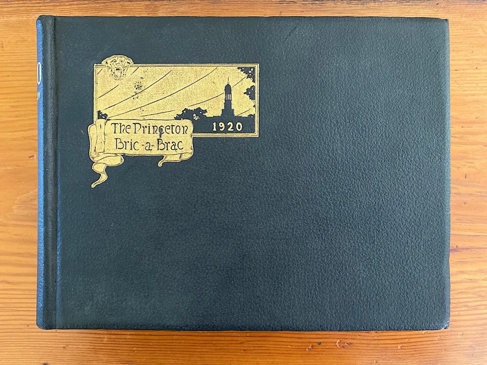 F. Scott Fitzgerald & Hobey Baker Hockey HOF 1920 Princeton University Yearbook