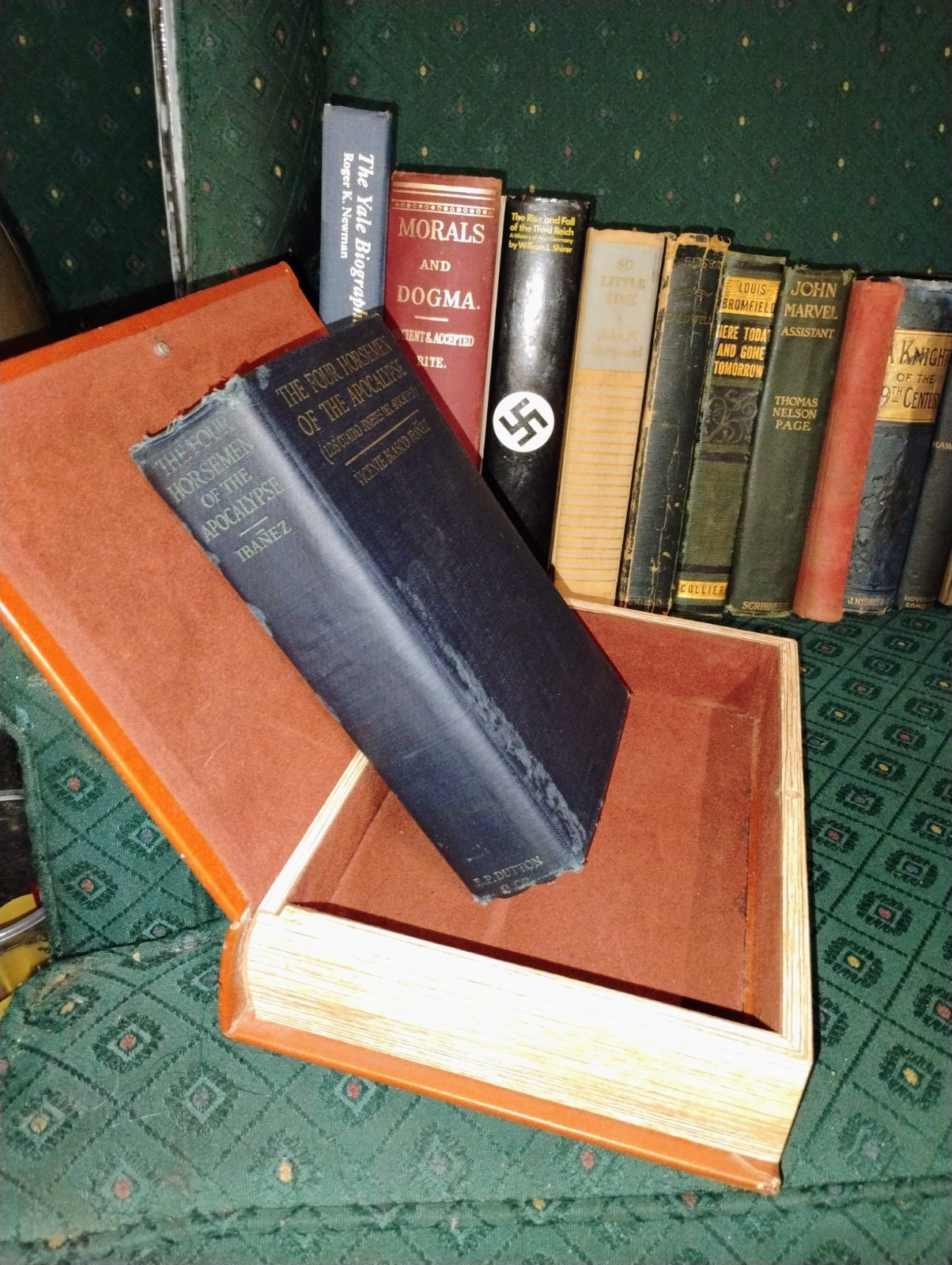 Lot of 28 Vintage Old Rare Antique Hardcover Books – Mixed Color – Random
