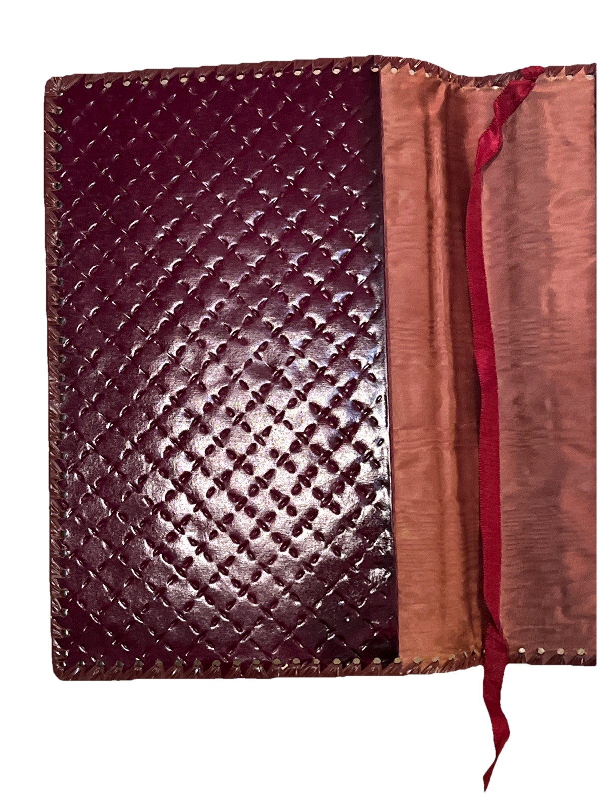 Antique Victorian Era Embossed Leather Book cover