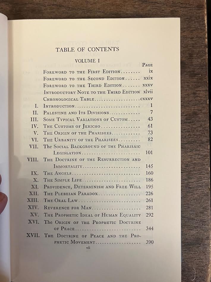 Collection on the Pharisees | Neusner, Finkelstein, Herford, Leo Baeck – Judaica