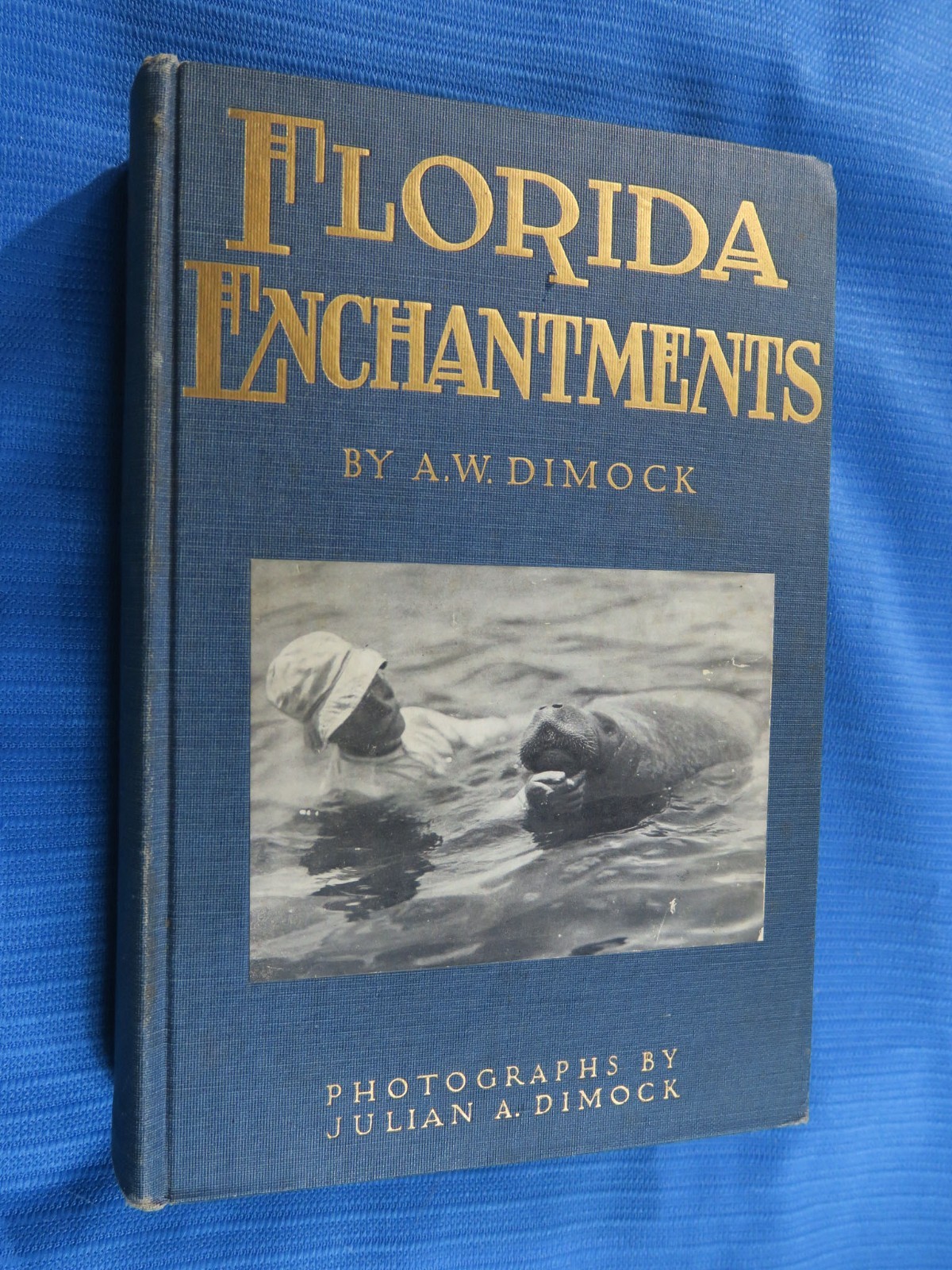 Signed Florida Enchantments, 1915 Revised Ed Photo Illus. Travel, A. W. Dimock