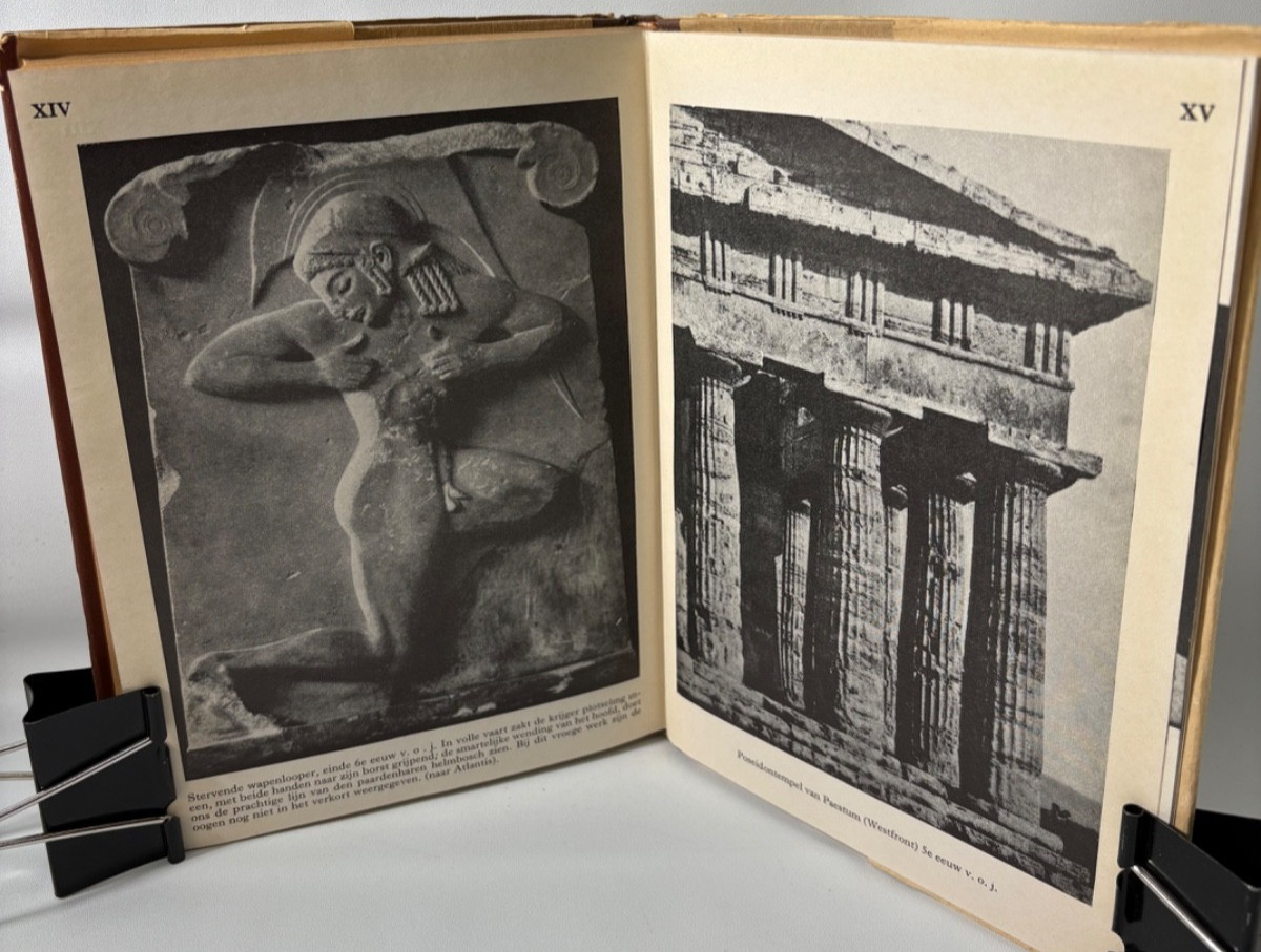 1944 Dutch Book Geschiedenis van het Noordras J.C. Nachenius Nordic History