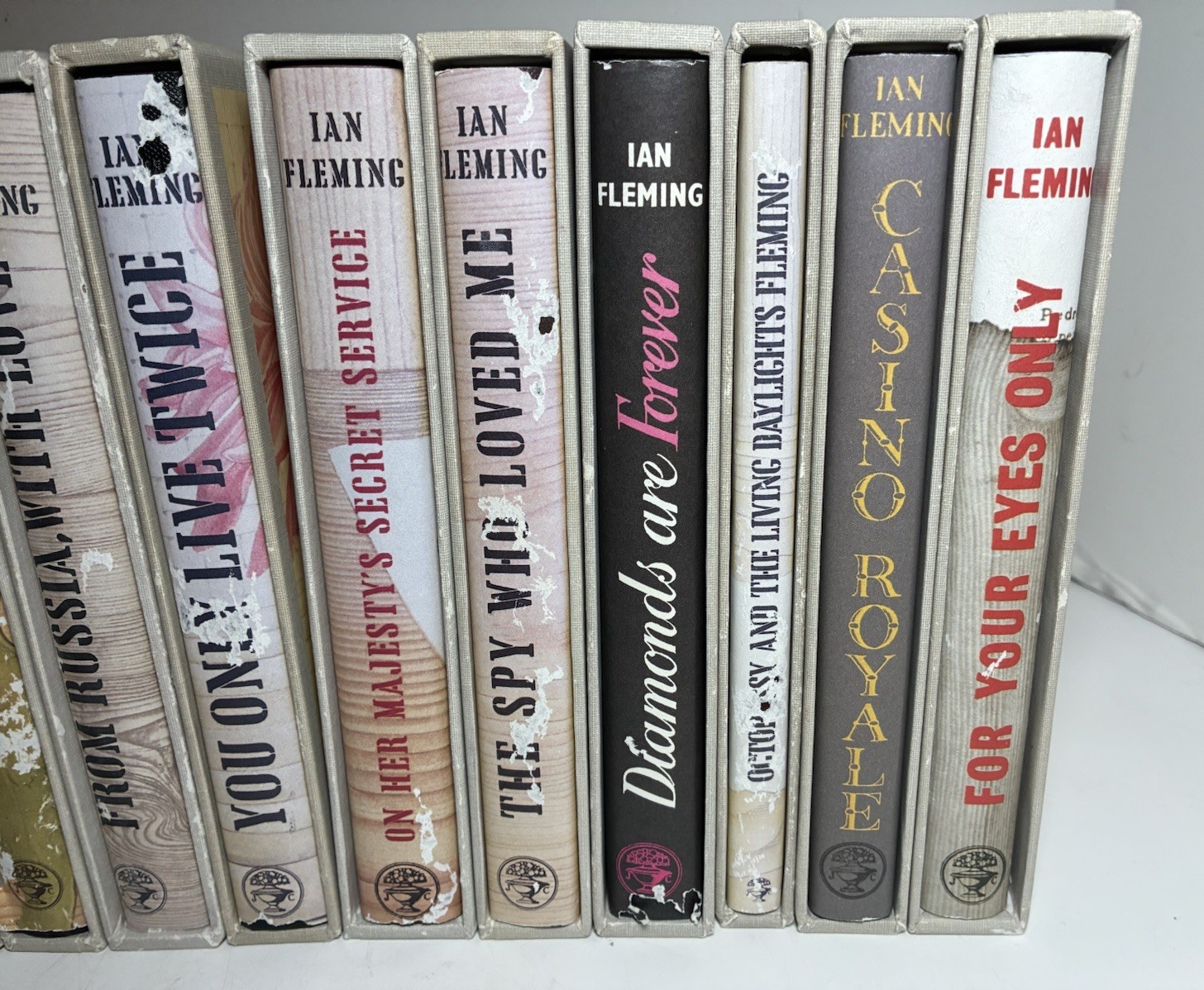 COMPLETE FACSIMILE SET OF IAN FLEMING’S 14 JAMES BOND NOVELS