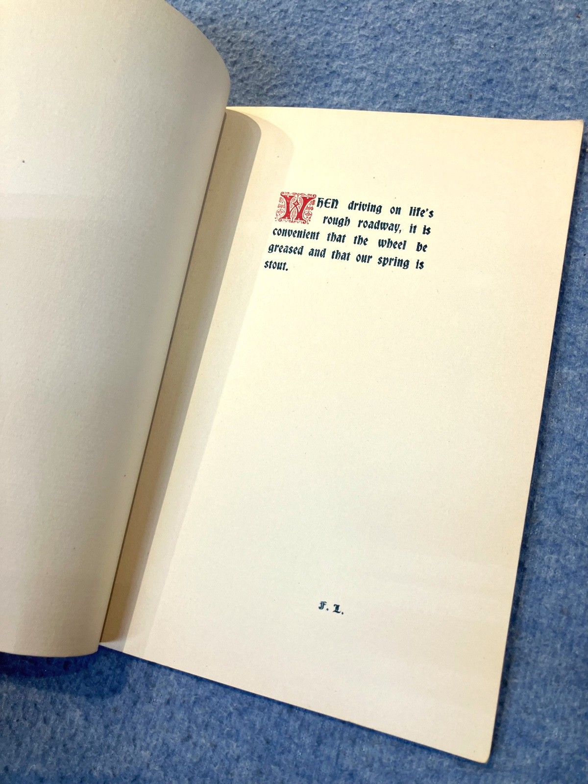 $K book CYPHER Frederick Leeds 1902 – Aphorisms and apothegms NICELY PRINTED