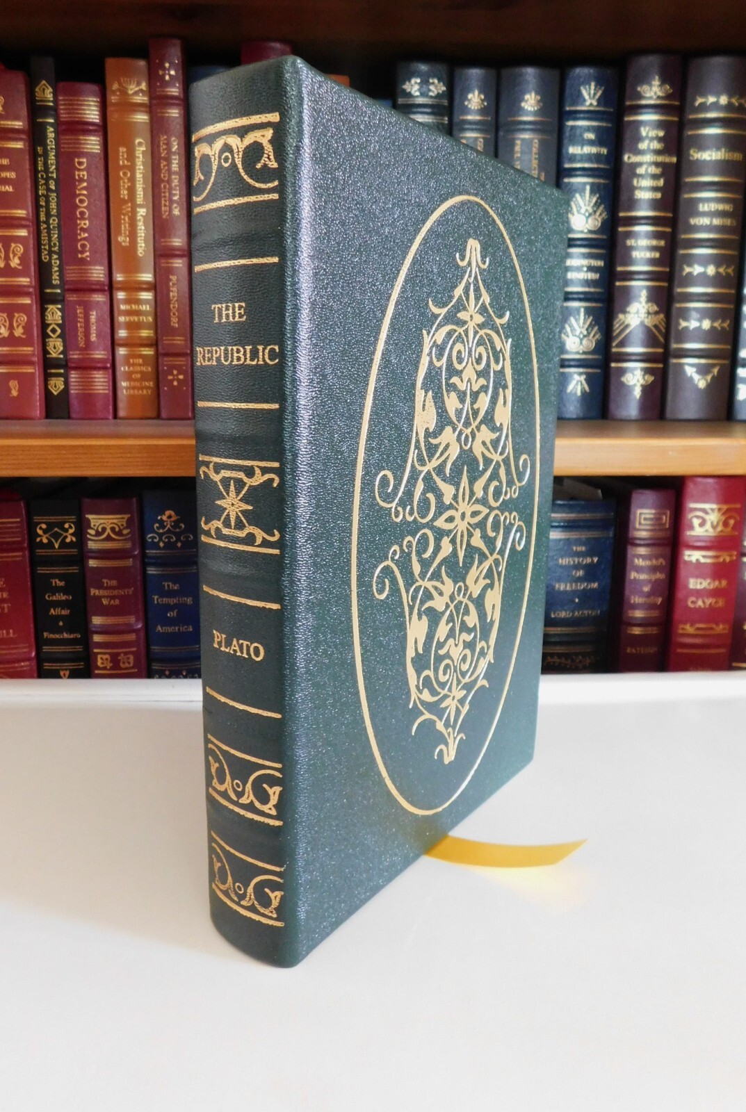 THE REPUBLIC OF PLATO Gryphon Ancient Classics Leather