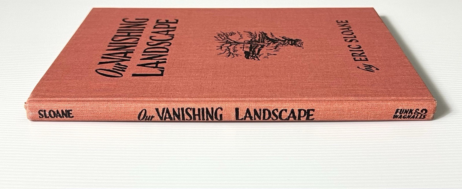 Our Vanishing Landscape by Eric Sloane Illustrated Americana HC DJ