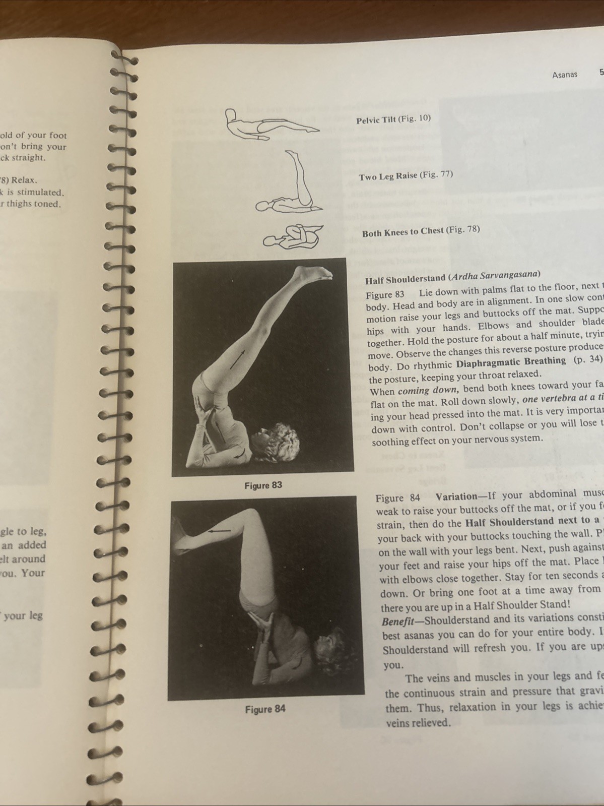 Flexibility and health through yoga by Helen Esser 1978 Spiral Bound Classic