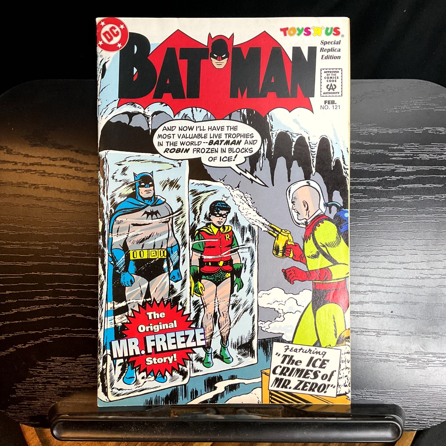 Batman No. 121 Mr. Freeze Story DC Comics Lot of 5 Toys R Us Replica 1997