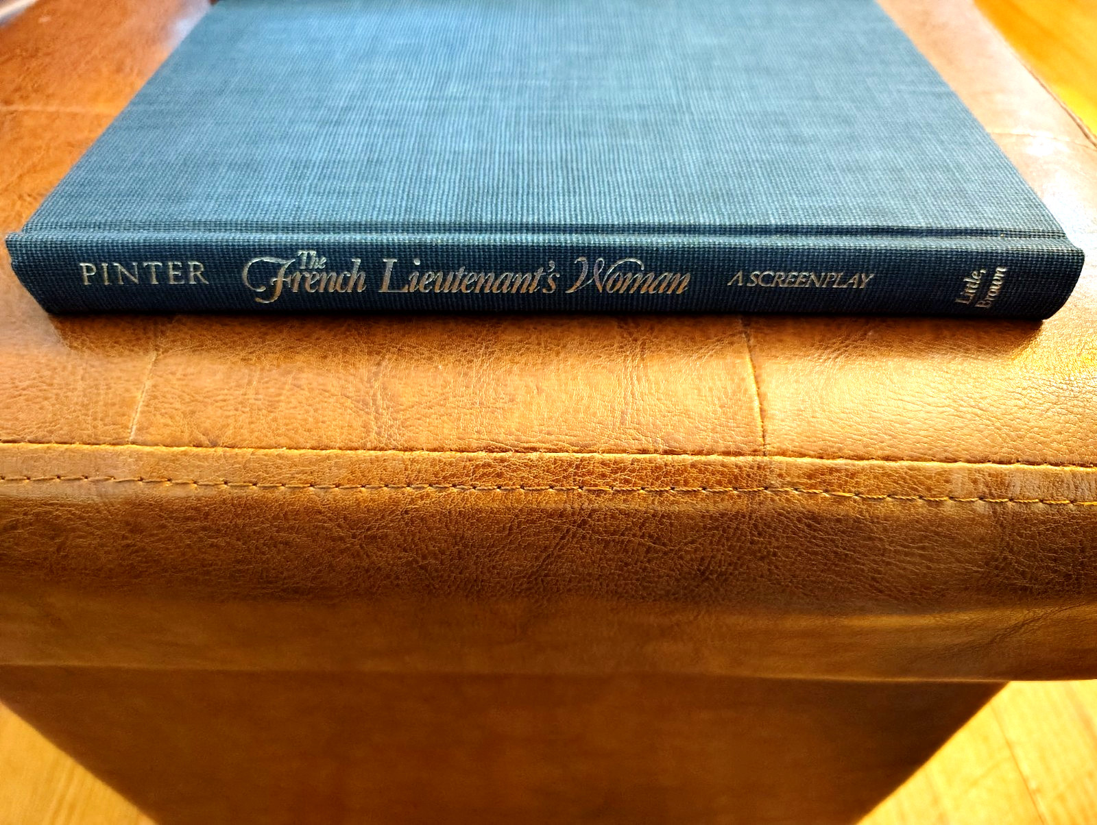 John Fowles, Harold Pinter THE FRENCH LIEUTENANT’S WOMAN Signed 1st EDITION; VG