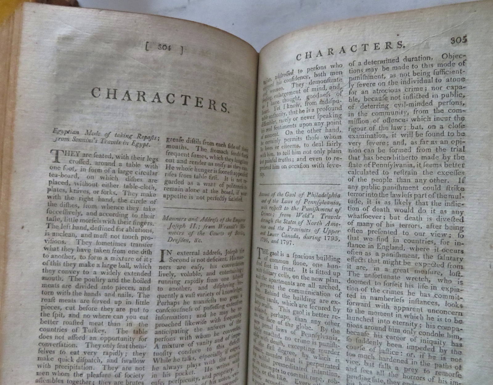 Annual Register 1799 European History Politics Literature people leather book