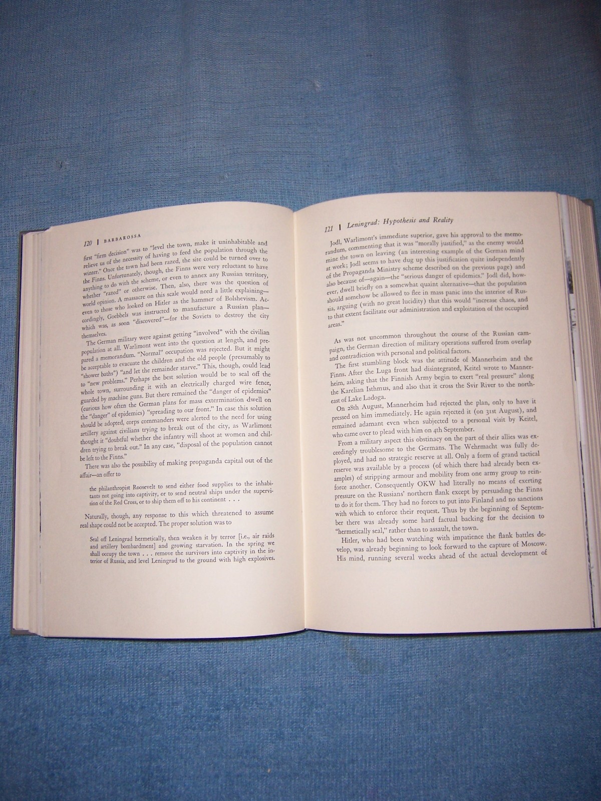 BARBAROSSA by Alan Clark/1st Ed/HCDJ/Military & War/WWII (1939-45)