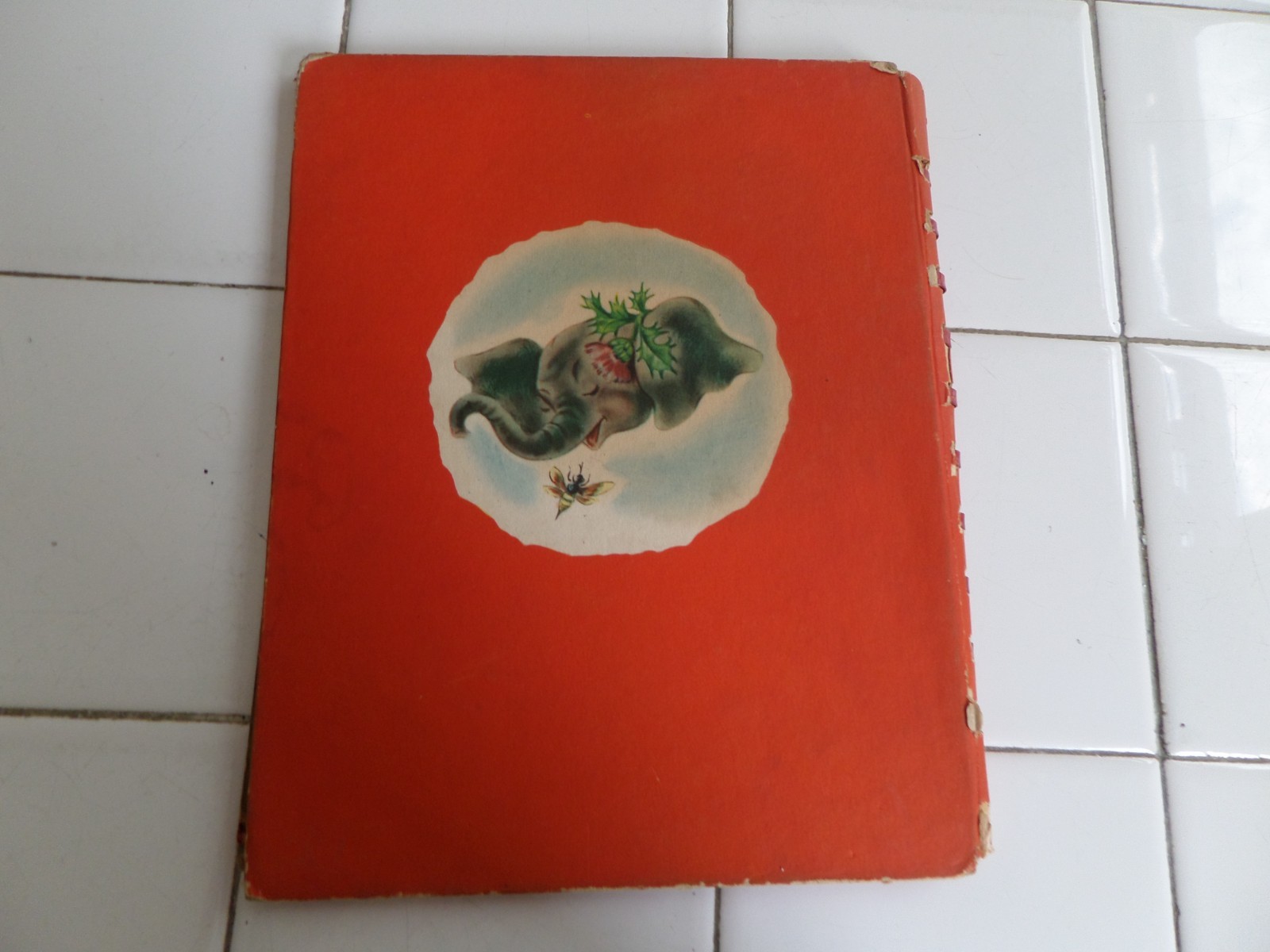 The Elephants Dilemma, A Bonnie Book,1946(VINTAGE Spiral Book)