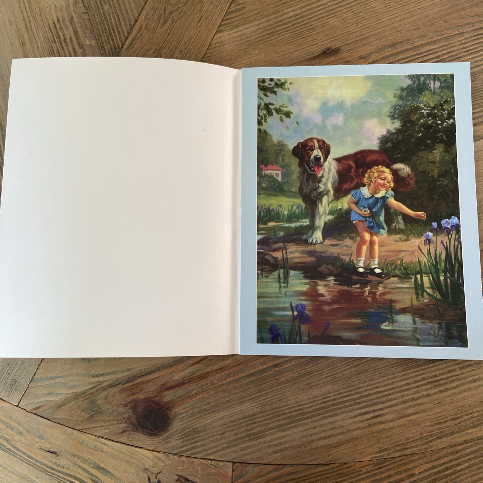 Vintage Prints A Book of Childhood Art 12 Poster Prints By Collectors Press