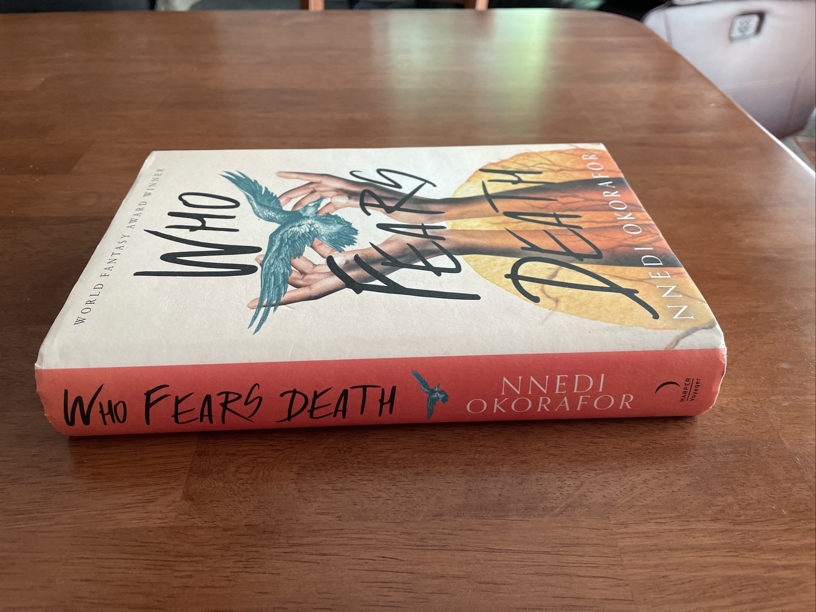 Who Fears Death by Nnedi Okorafor UK 1st/1st 2018 Voyager Hardcover – RARE HBO