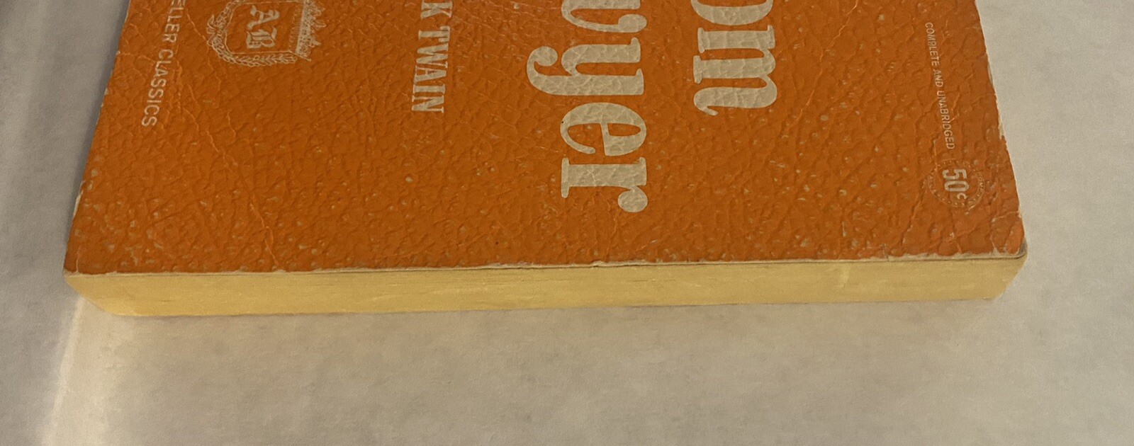 Tom Sawyer – Mark Twain – Best Seller Classics (PB) Textured Paperback Cover