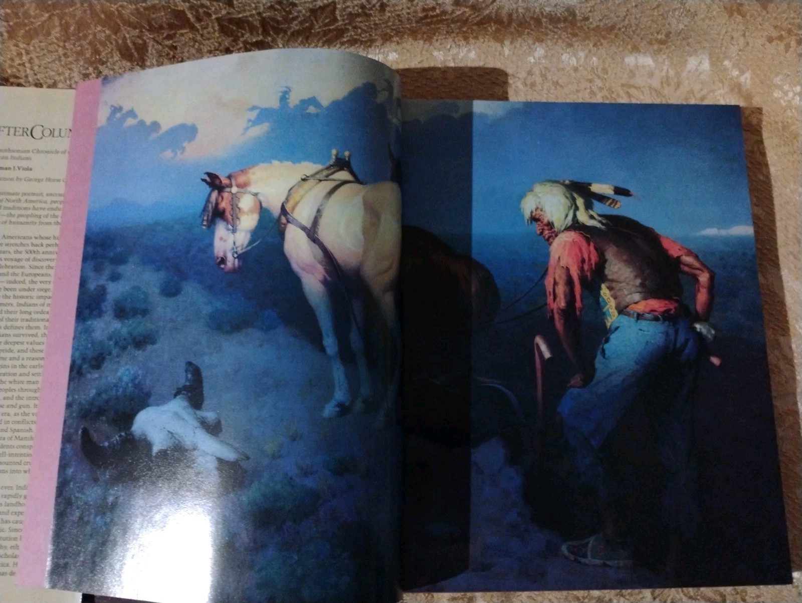 After Columbus, Smithsonian North American Indians by Herman Viola ~ 1990 HC