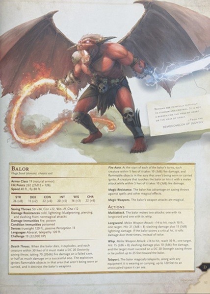 D&D 2014 Monster Manual (Dungeons & Dragons Core Rulebook) – LN, RARE