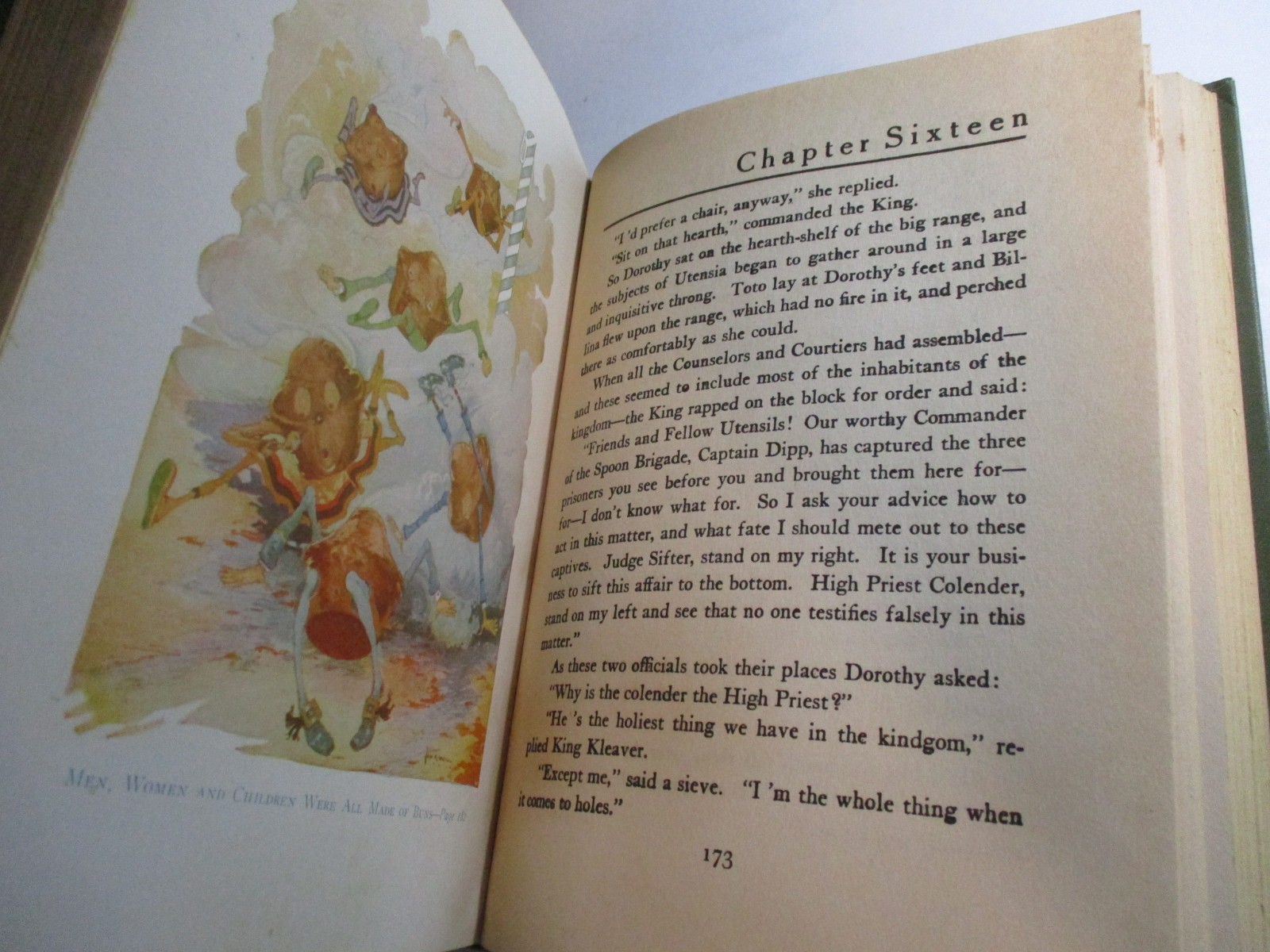 Emerald City of Oz, L Frank Baum, Reilly & Lee, 12 Color Plates, 1920s Edition