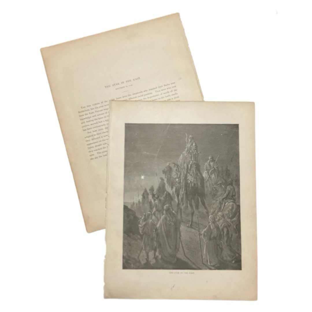 Bible Gallery Illustrated by Gustave Doré – ©1880 – Unbound – 100 Illustrations