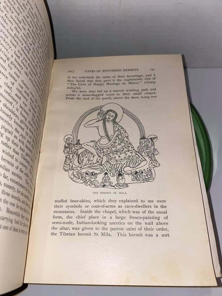 Antique Lhasa and it’s mysteries oriental Asian exploration book c 1905