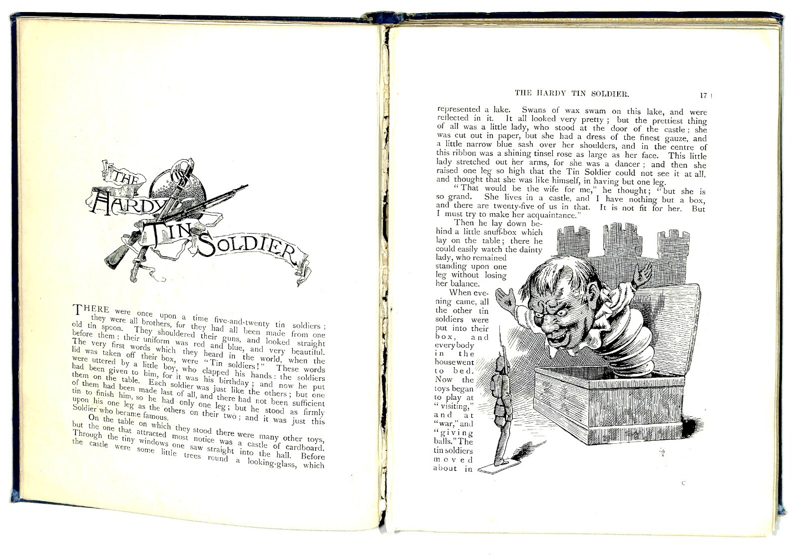 HANS ANDERSEN’S FAIRY TALES children’s luxury edition illustrated book Tuck 4644