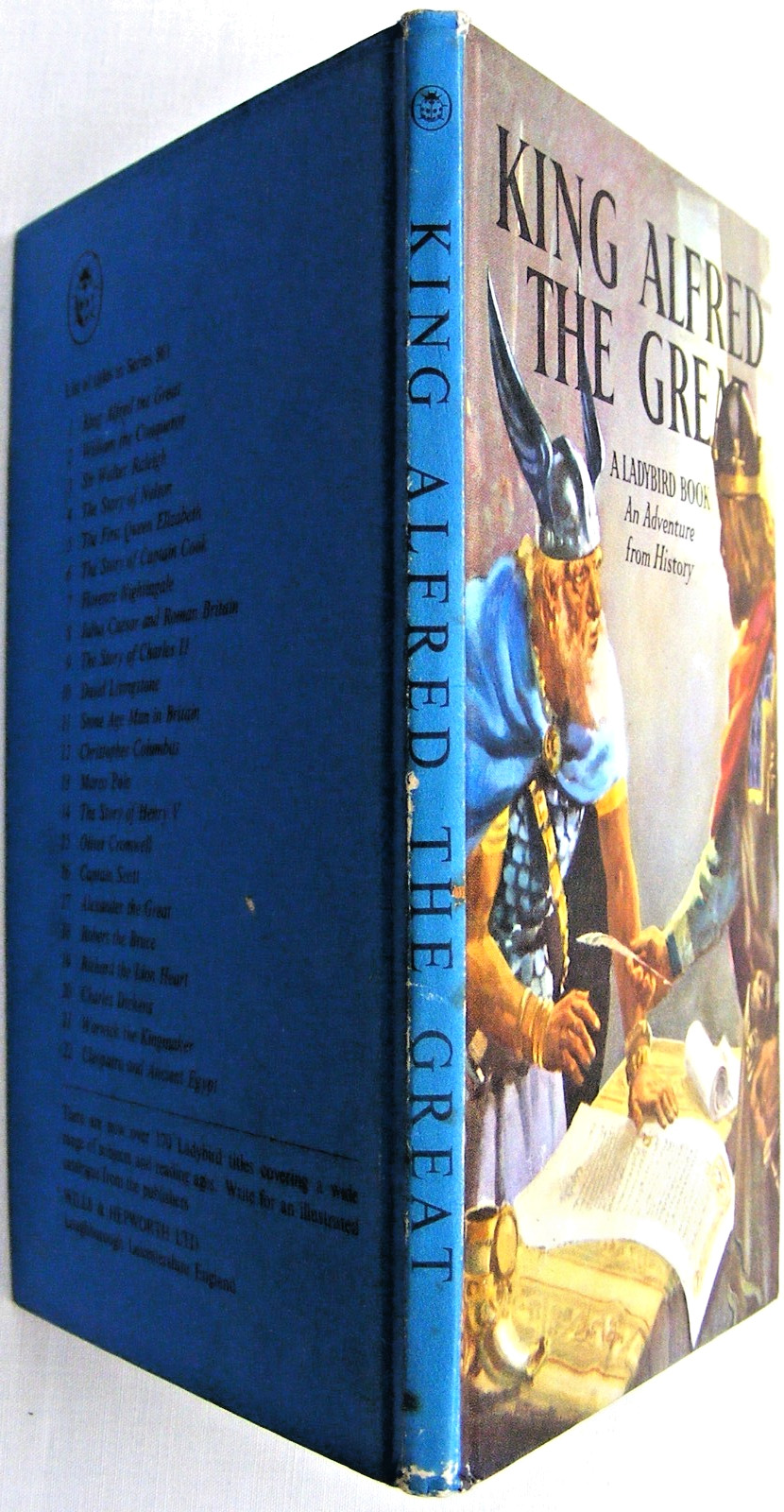 Vintage Ladybird Book – King Alfred the Great–History 561-VGC/Fine +FREE COVER+
