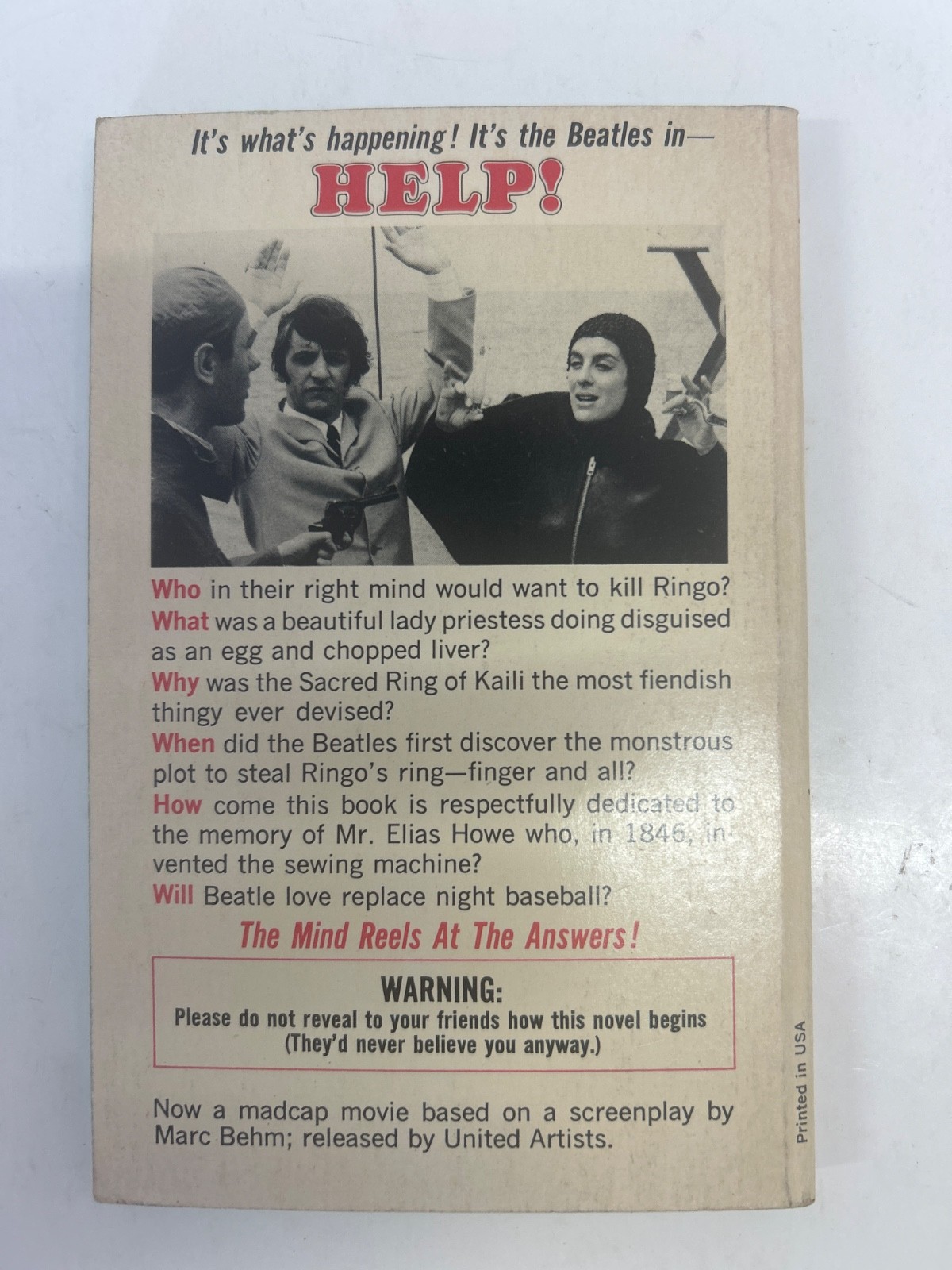 Nice Collector’s Lot of 4 Vintage Collectible Beatles paperbacks Dell 1964