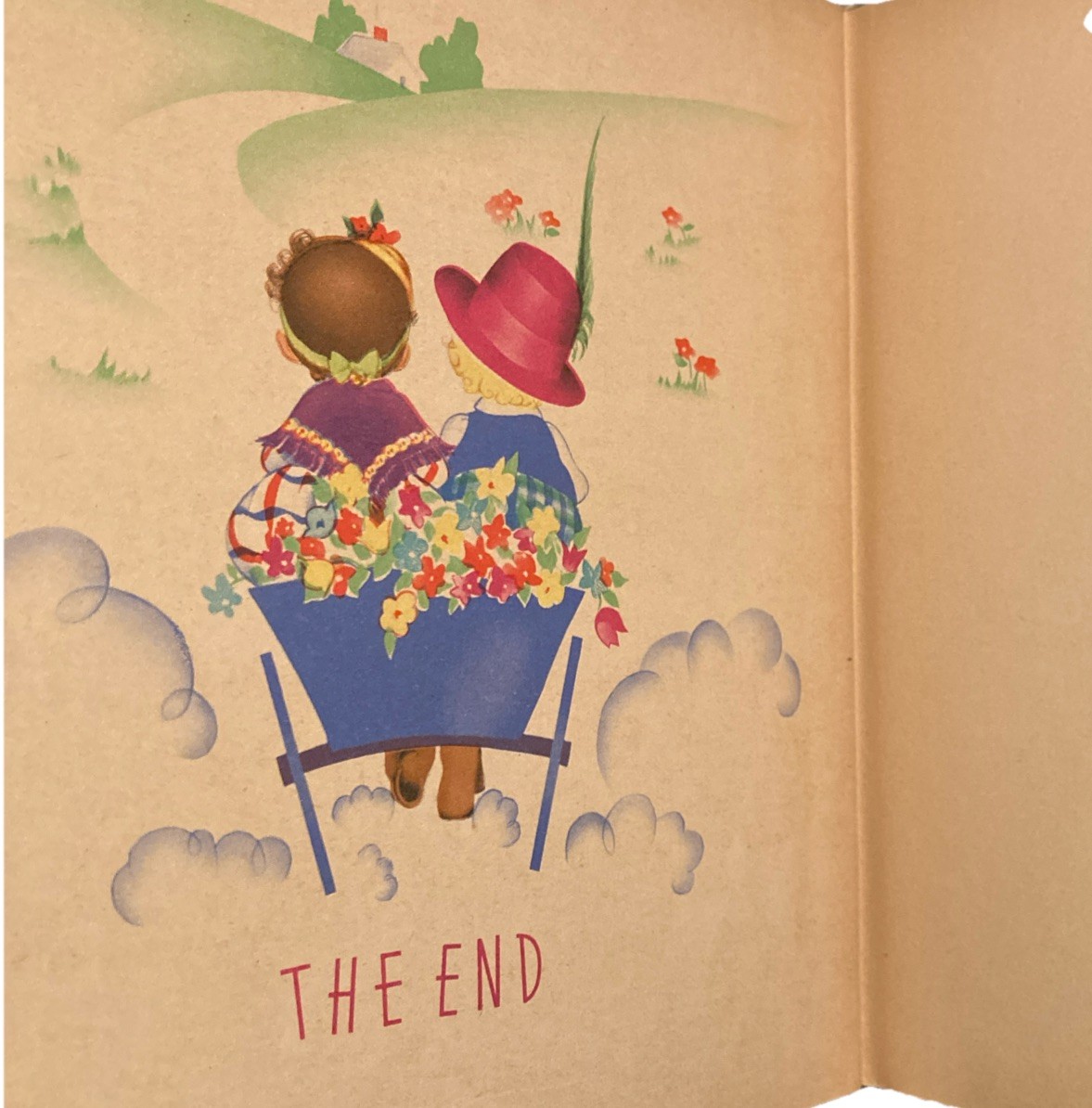 1951 FLOWERS FOR FILBERT by Cecile Lamb | Cozy Corner Book by Whitman Publishing