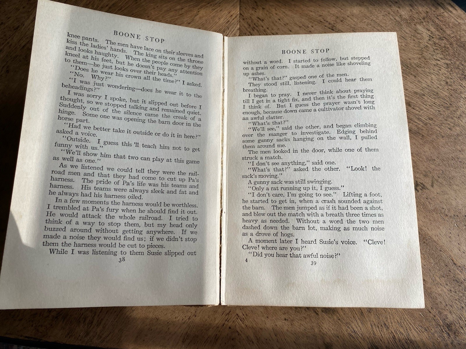 Boon Stop by Homer Croy 1918 Hardcover Book 1st Edition