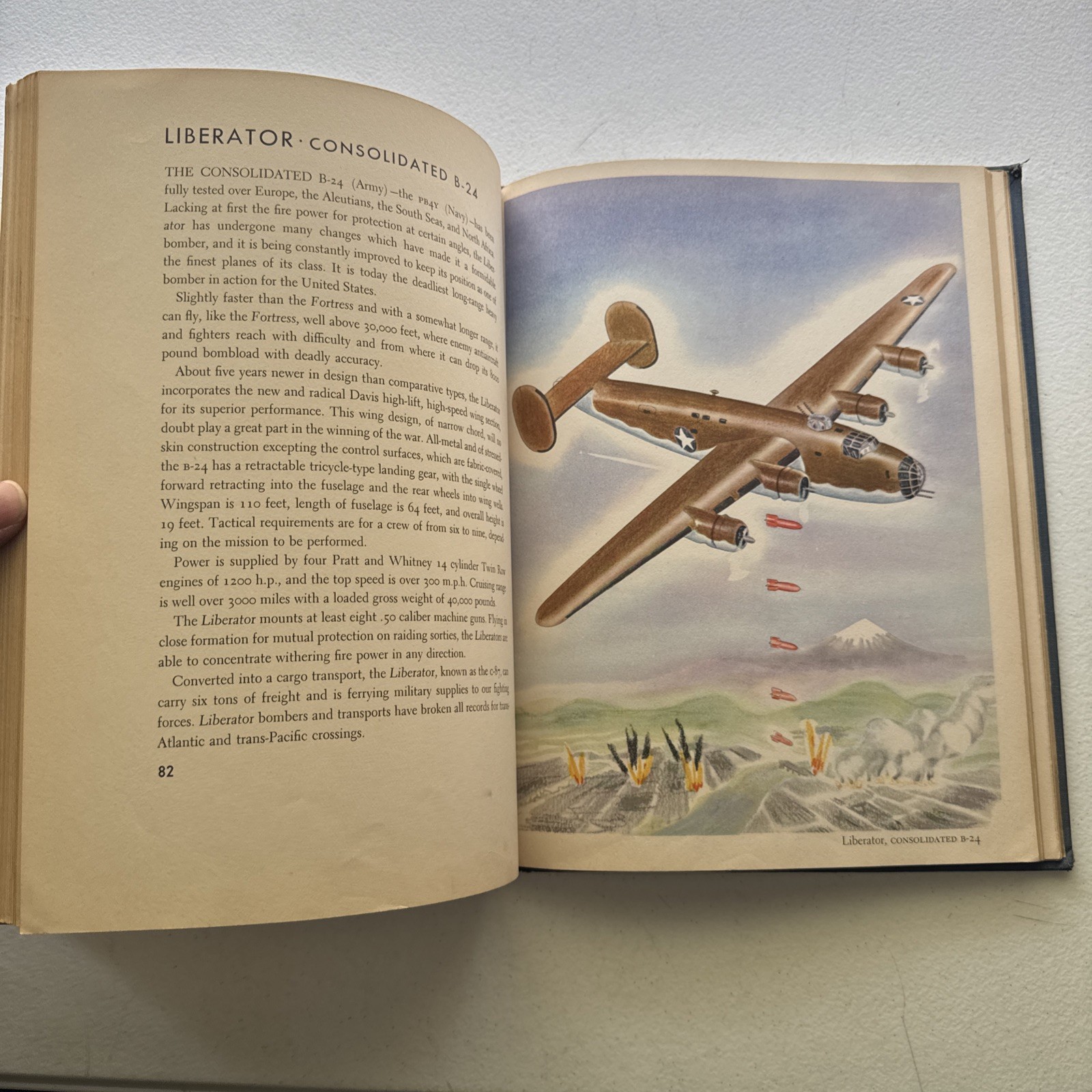 America’s Fighting Planes in Action By Reed Kinert 1943 Hardcover Book
