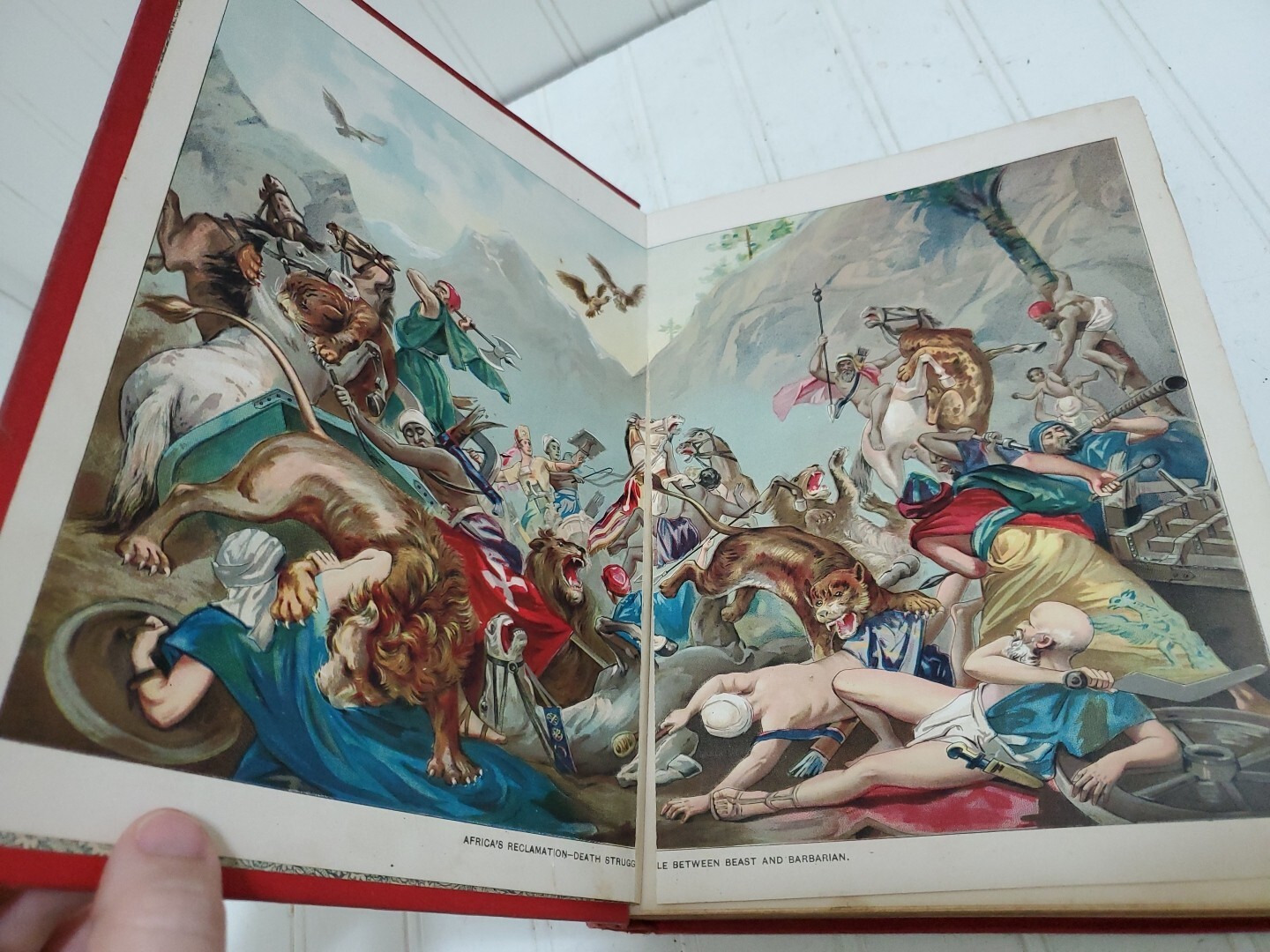 Scarce Antique 1898 Book THE WORLD’S UNKNOWN by JW BUEL Illustrated History