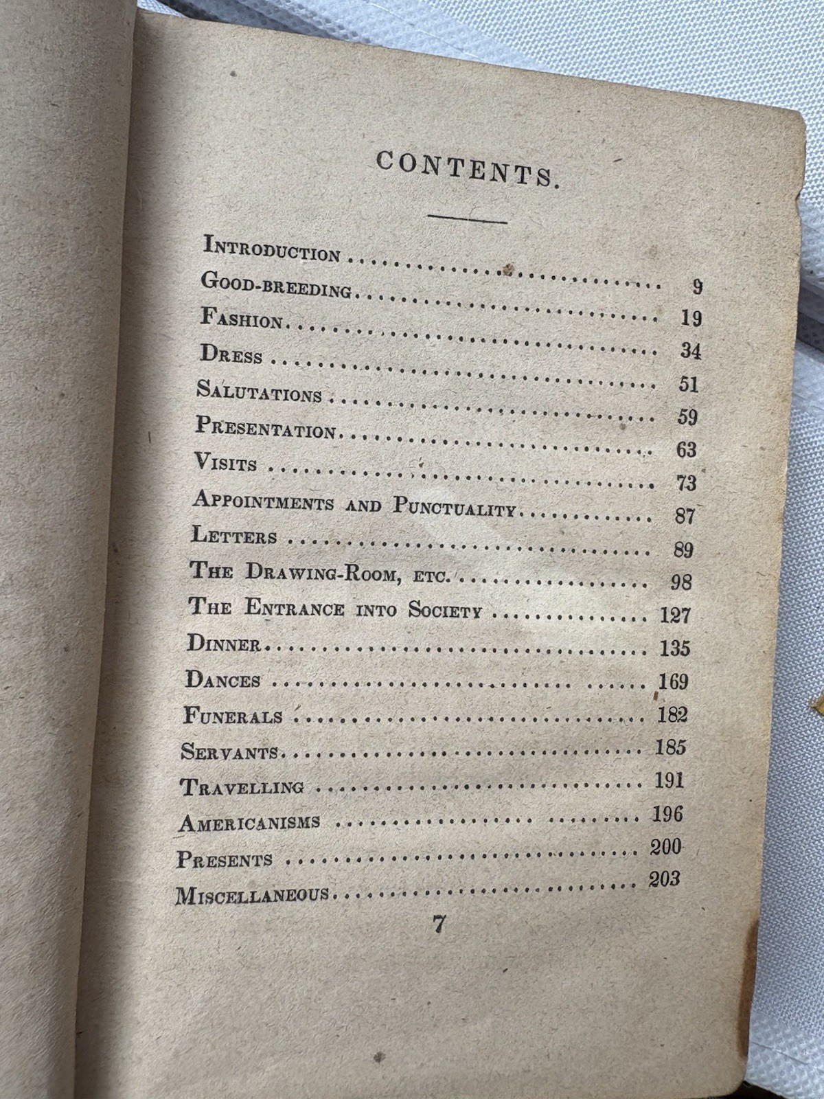 Antique 1836 Laws of Etiquette Book 2nd Ed NYC School Prize Plate Bleecker St