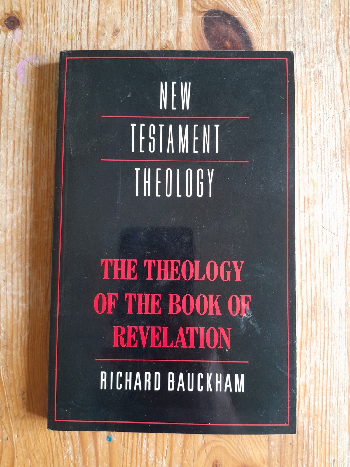 The Theology Of The Book Of Revelation by Richard Bauckham religious paperback