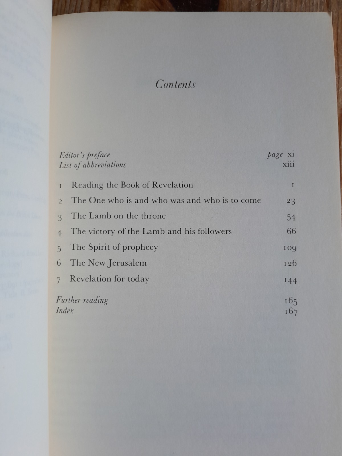 The Theology Of The Book Of Revelation by Richard Bauckham religious paperback