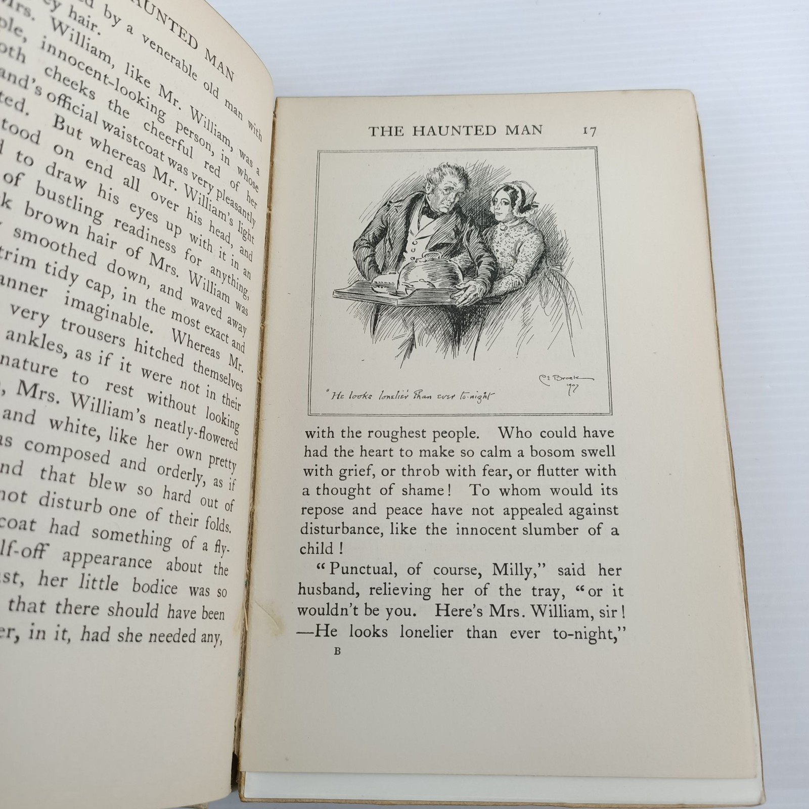 J M Dent The Haunted Man Charles Dickens 1907 Illustrated C E Brock HC Book