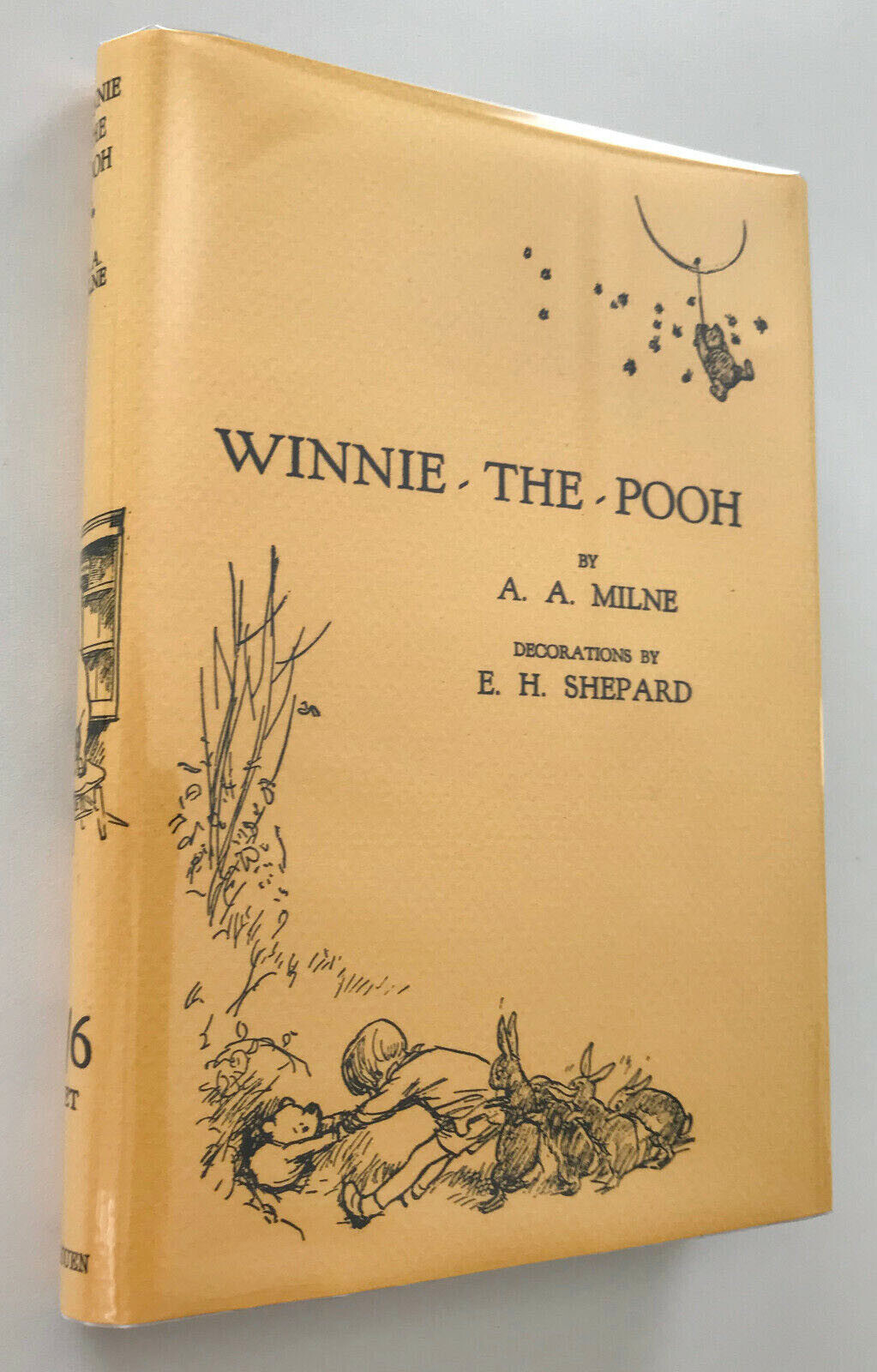Winnie the Pooh, A.A.Milne, Highest Quality Facsimile of 1926 First Edition DJ
