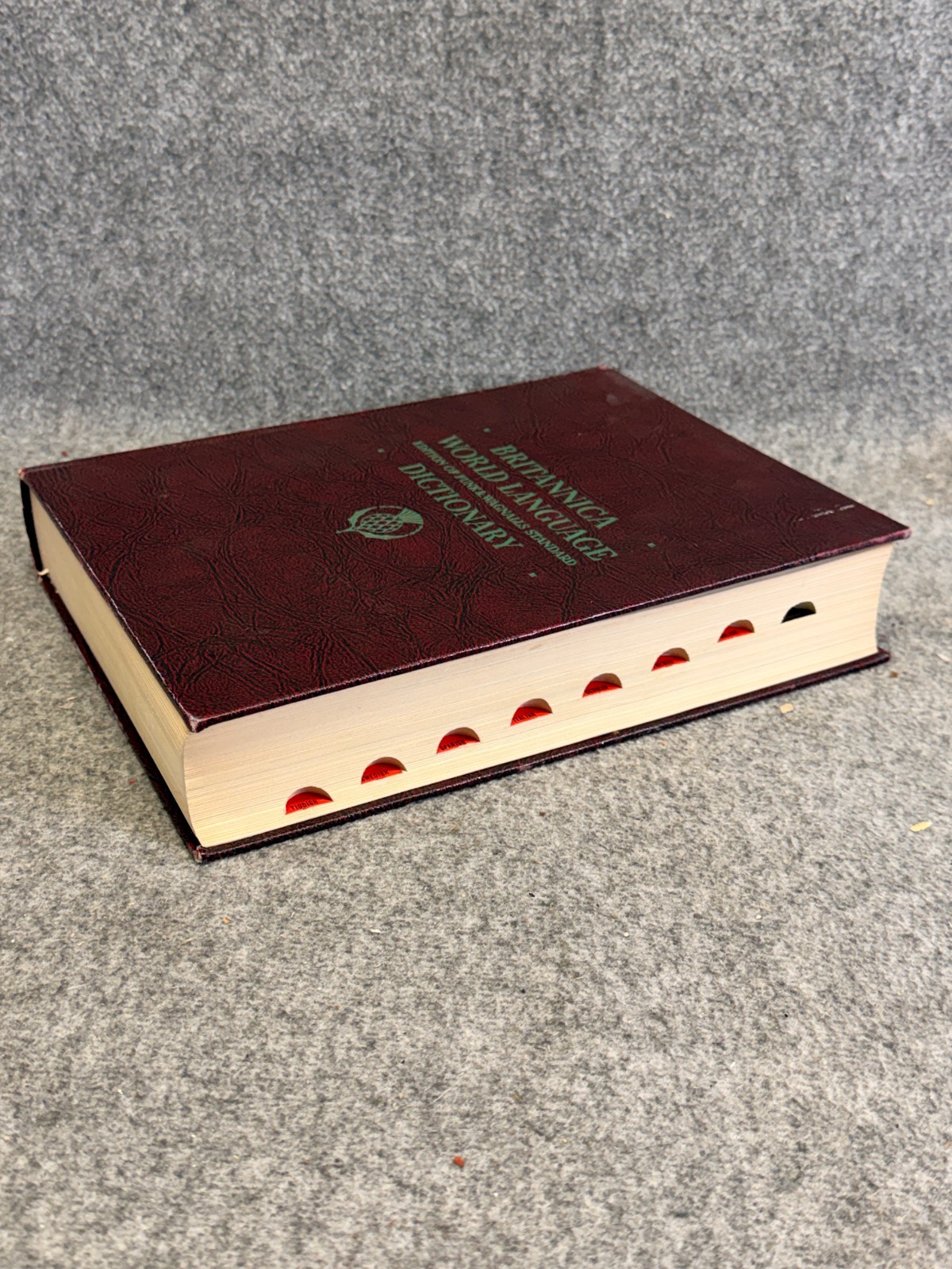 Vintage 1958 Britannica World Language Dictionary 2 Vol Set Funk & Wagnalls
