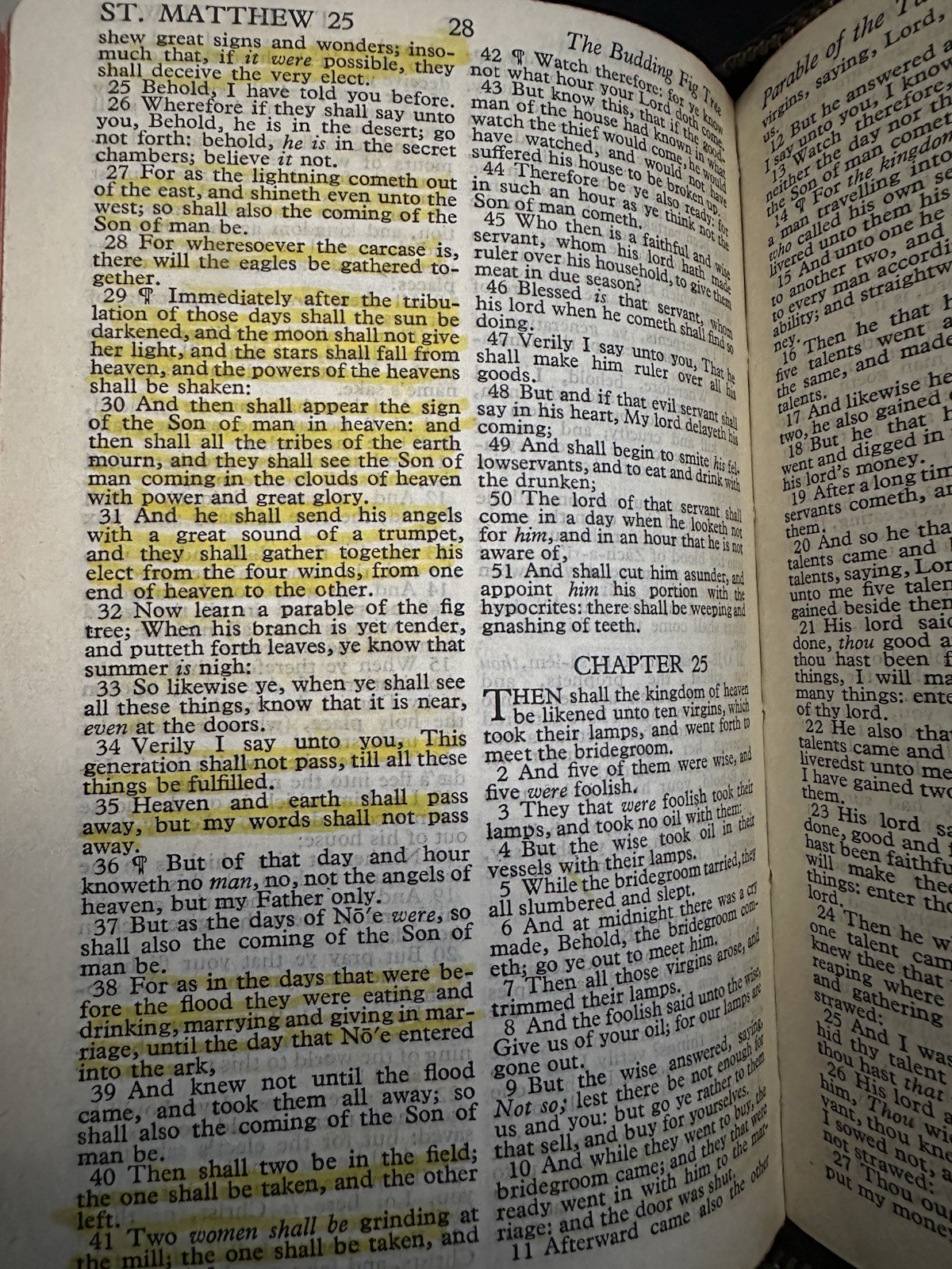 Vintage Holy Bible KJV World Publishing Illustrated Leather Zipper Red Letter