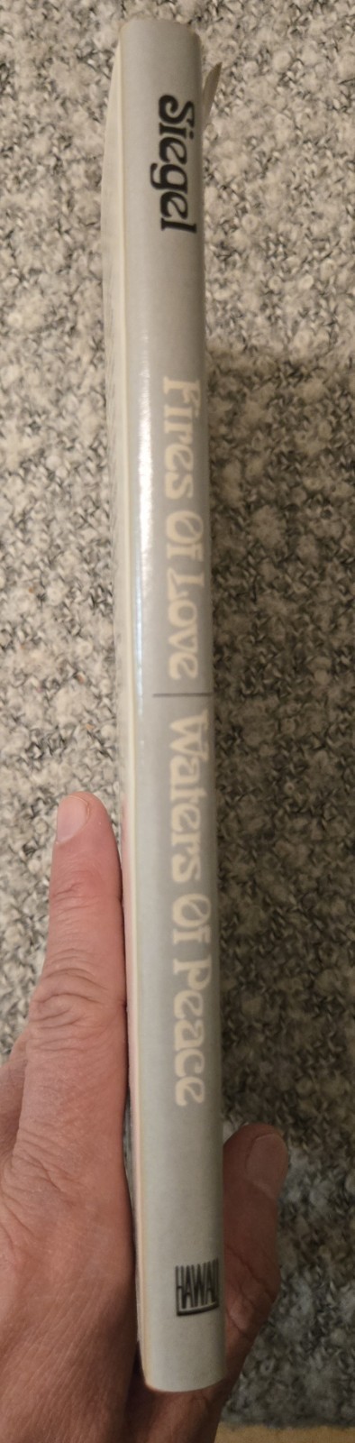 Fires of Love Waters of Peace Lee Siegel Hindu Religion Sanskrit 1983 Like New